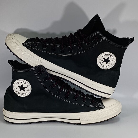 Converse Chuck Taylor All Star High Men's Sneakers Black 166607C Size 12 - Picture 6 of 9